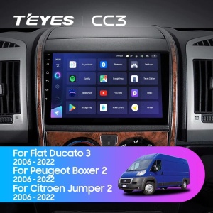 Navigatie Auto cu Asistenta AI Teyes CC4 PRO Citroen Jumper 2006-2023 8+128GB 9.5" QLED, Android 13, 5G, 7.1 DSP, CarPlay - Img 2