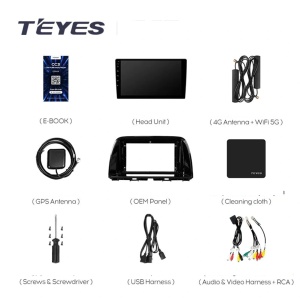 Navigatie Auto cu Asistenta AI Teyes CC4 PRO Mazda CX-5 2012-2015 8+128GB 9.5" QLED, Android 13, 5G, 7.1 DSP, CarPlay - Varianta C - Img 11