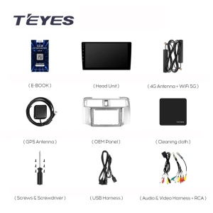 Navigatie Auto cu Asistenta AI Teyes CC4 PRO Toyota 4Runner 5 2009 - 2020 8+128GB 9.5" QLED, Android 13, 5G, 7.1 DSP, CarPlay - Img 8