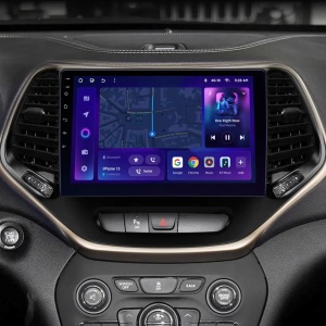 Navigatie Auto MOSS M2 Jeep Cherokee 5 2015-2018 4+64GB 10" IPS Octa-core 1.6Ghz, Android 4G Bluetooth 5.1 DSP - Img 2