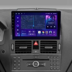 Navigatie Auto MOSS M2 Mercedes-Benz C Class W204 2008-2011 4+64GB 9" IPS Octa-core 1.6Ghz, Android 4G Bluetooth 5.1 DSP - Img 2