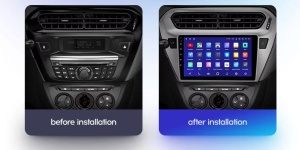 Navigatie Auto MOSS M2 Peugeot 301 2012-2016 4+64GB 9" IPS Octa-core 1.6Ghz, Android 4G Bluetooth 5.1 DSP - Img 2