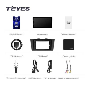 Navigatie Auto Teyes CC3 2K 360° Subaru Legacy 6 2014-2017 6+128GB 9.5" QLED Octa-core 2Ghz, Android 4G Bluetooth 5.1 DSP - Img 8