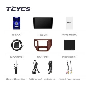Navigatie Auto Teyes CC3 2K Nissan Patrol Y61 2004-2021 4+32GB 9.5" QLED Octa-core 2Ghz Android 4G Bluetooth 5.1 DSP - Img 10