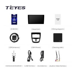 Navigatie Auto Teyes CC3 2K Peugeot 207 2006-2015 6+128GB 9.5" QLED Octa-core 2Ghz, Android 4G Bluetooth 5.1 DSP - Img 6