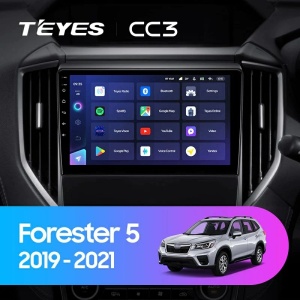 Navigatie Auto Teyes CC3 2K Subaru Forester 5 2018-2023 4+32GB 9.5" QLED Octa-core 2Ghz, Android 4G Bluetooth 5.1 DSP - Img 2