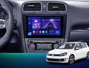 Navigatie Auto Teyes CC3 2K Volkswagen Golf 6 2008-2016 4+32GB 9.5" QLED Octa-core 2Ghz Android 4G Bluetooth 5.1 DSP - Img 2