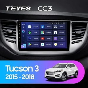 Navigatie Auto Teyes CC3 360° Hyundai Tucson 3 2015-2018 6+128GB 9" QLED Octa-core 1.8Ghz, Android 4G Bluetooth 5.1 DSP - Img 2