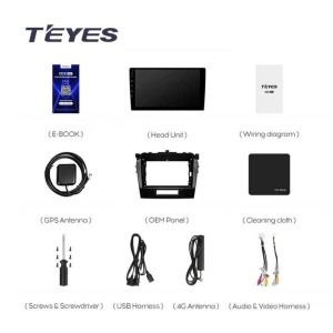 Navigatie Auto Teyes CC3 360° Suzuki Vitara 4 2014-2018 6+128GB 9" QLED Octa-core 1.8Ghz, Android 4G Bluetooth 5.1 DSP - Img 8