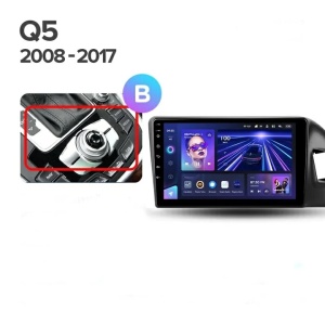Navigatie Auto Teyes CC3 Audi Q5 8R 2008-2017 4+64GB 9" QLED Octa-core 1.8Ghz, Android 4G Bluetooth 5.1 DSP - Img 9