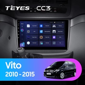 Navigatie Auto Teyes CC3 Mercedes-Benz Vito 2 2003-2015 4+64GB 10.2" QLED Octa-core 1.8Ghz, Android 4G Bluetooth 5.1 DSP - Img 2