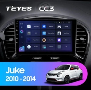 Navigatie Auto Teyes CC3 Nissan Juke 2010-2014 6+128GB 9" QLED Octa-core 1.8Ghz, Android 4G Bluetooth 5.1 DSP - Img 2