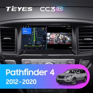 Navigatie Auto Teyes CC3 Nissan Pathfinder 2013-2020 4+32GB 9" QLED Octa-core 1.8Ghz, Android 4G Bluetooth 5.1 DSP - Img 2