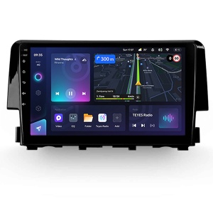 Navigatie Auto Teyes CC3L Honda Civic 10 2015-2020 4+64GB 9" IPS Octa-core 1.6Ghz, Android 4G Bluetooth 5.1 DSP