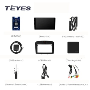 Navigatie Auto Teyes CC3L Peugeot 408 2014-2018 4+64GB 10.2" IPS Octa-core 1.6Ghz, Android 4G Bluetooth 5.1 DSP - Img 7