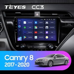 Navigatie Auto Teyes CC3L Toyota Camry 8 2017-2020 4+64GB 10.2" IPS Octa-core 1.6Ghz, Android 4G Bluetooth 5.1 DSP - Img 2