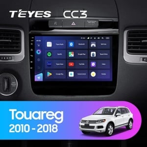 Navigatie Auto Teyes CC3L Volkswagen Touareg 2 2010-2018 4+64GB 9" IPS Octa-core 1.6Ghz, Android 4G Bluetooth 5.1 DSP - Img 2