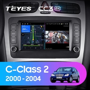 Navigatie Auto Teyes CC3L WiFi Mercedes-Benz C Class W203 2004-2011 2+32GB 7" IPS Quad-core 1.3Ghz, Android Bluetooth 5.1 DSP - Img 2