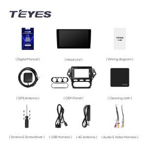 Navigatie Auto Teyes CC4 Ford Mondeo 4 2011-2014 6+64GB 10.36" QLED Octa-core 2.7Ghz, Android 4G Bluetooth 5.1 DSP - Img 4