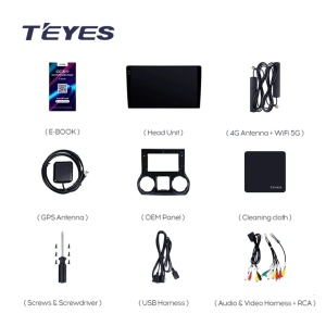 Navigatie Auto Teyes CC4 Jeep Wrangler 3 2010-2018 6+64GB 10.36" QLED Octa-core 2.7Ghz, Android 4G Bluetooth 5.1 DSP - Img 6