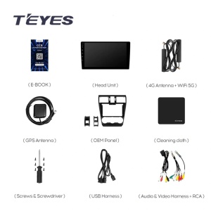 Navigatie Auto Teyes CC4 Subaru Forester SJ 2016-2018 6+64GB 9.5" QLED Octa-core 2.7Ghz, Android 4G Bluetooth 5.1 DSP - Img 4