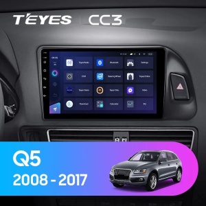 Navigatie Auto Teyes CC4L Audi Q5 8R 2008-2017 6+64GB 9" QLED Qualcomm 2Ghz, Android 4G Bluetooth 5.1 DSP