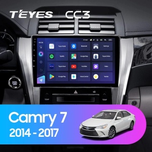 Navigatie Auto Teyes CC4L Toyota Camry 7 2011-2014 6+64GB 10.2" QLED Qualcomm 2Ghz, Android 4G Bluetooth 5.1 DSP