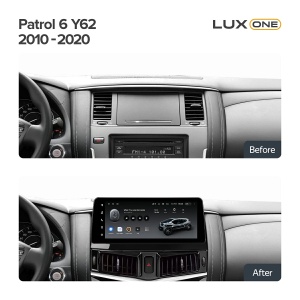 Navigatie Auto Teyes Lux One 360° Nissan Patrol Y62 2010-2020 6+128GB 12.3" IPS Octa-core 2Ghz, Android 4G Bluetooth 5.1 DSP - Img 3