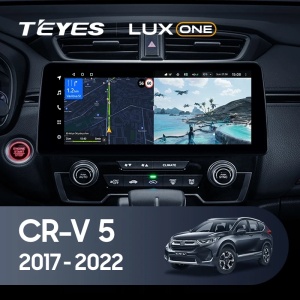 Navigatie Auto Teyes Lux One Honda CR-V 5 2016-2022 4+32GB 12.3" IPS Octa-core 2Ghz, Android 4G Bluetooth 5.1 DSP - Img 2