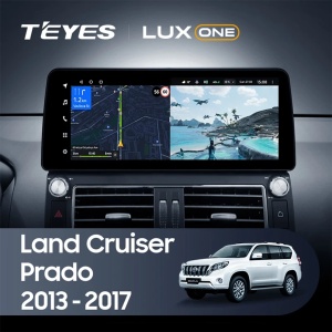 Navigatie Auto Teyes Lux One Toyota Toyota Land Cruiser Prado 150 2013-2017 6+128GB 12.3" IPS Octa-core 2Ghz, Android 4G Bluetooth 5.1 DSP - Img 2
