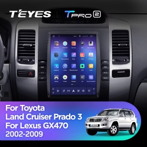 Navigatie Auto Teyes Tip Tesla TPRO 2 Lexus GX 470 2003-2009 3+32GB 9.7" QLED Octa-core 1.8Ghz, Android 4G Bluetooth 5.1 DSP - Img 2