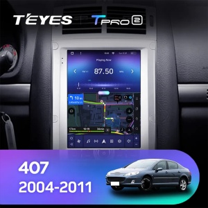 Navigatie Auto Teyes Tip Tesla TPRO 2 Peugeot 407 2004-2011 4+64GB 9.7" QLED Octa-core 1.8Ghz, Android 4G Bluetooth 5.1 DSP - Img 5