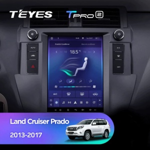 Navigatie Auto Teyes Tip Tesla TPRO 2 Toyota Land Cruiser Prado J150 2013-2017 4+64GB 9.7" QLED Octa-core 1.8Ghz, Android 4G Bluetooth 5.1 DSP - Img 3