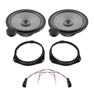 Pachet difuzoare auto Hertz Uno dedicat usi fata Alfa Romeo Giulia, RMS 75 W
