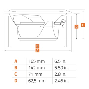 Difuzoare Auto Hertz Cento C 165 L, set componente, 165 mm, 80W RMS, 4Ω, 2 difuzoare - Img 7