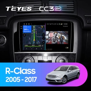 Navigatie Auto cu Asistenta AI Teyes CC4 PRO Mercedes-Benz R Class W251 2005-2017 8+128GB 9.5" QLED, Android 13, 5G, 7.1 DSP, CarPlay - Varianta A - Img 2