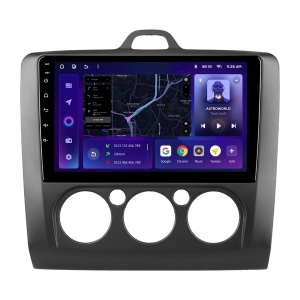 Navigatie Auto MOSS M3 Ford Focus 2 2005-2010 4+32GB 9" QLED Octa-core 2Ghz, Android 4G Bluetooth 5.1 DSP