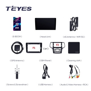 Navigatie Auto MOSS M3 Jeep Grand Cherokee 2 2013-2020 4+32GB 9" QLED Octa-core 2Ghz, Android 4G Bluetooth 5.1 DSP - Img 8