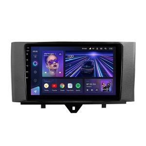 Navigatie Auto MOSS M3 Smart Fortwo 2007-2014 4+32GB 9" QLED Octa-core 2Ghz, Android 4G Bluetooth 5.1 DSP - Img 5