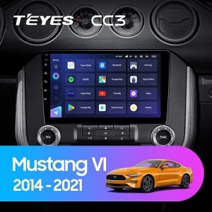 Navigatie Auto Teyes CC3 2K Ford Mustang 6 2015-2023 4+64GB 9.5" QLED Octa-core 2Ghz Android 4G Bluetooth 5.1 DSP - Img 2