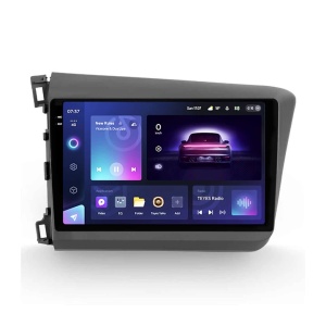Navigatie Auto Teyes CC3 2K Honda Civic 9 2011-2017 4+32GB 9.5" QLED Octa-core 2Ghz Android 4G Bluetooth 5.1 DSP - Img 1