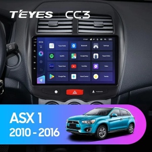 Navigatie Auto Teyes CC3 2K Mitsubishi ASX 1 2010-2016 4+64GB 10.36" QLED Octa-core 2Ghz, Android 4G Bluetooth 5.1 DSP - Img 2
