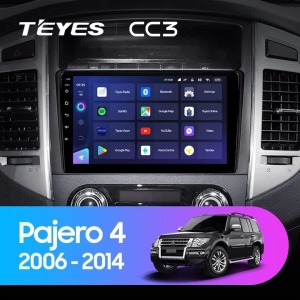 Navigatie Auto Teyes CC3 2K Mitsubishi Pajero 4 V80 2006-2021 4+64GB 9.5" QLED Octa-core 2Ghz Android 4G Bluetooth 5.1 DSP - Img 2