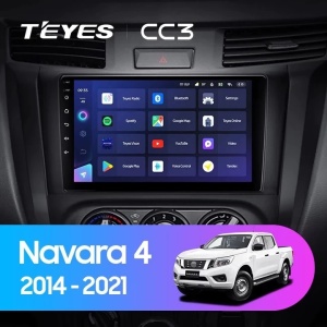 Navigatie Auto Teyes CC3 2K Nissan Navara 4 D23 2014-2021 4+32GB 9.5" QLED Octa-core 2Ghz Android 4G Bluetooth 5.1 DSP - Img 2