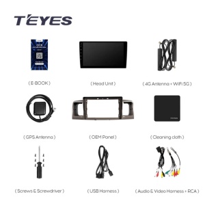 Navigatie Auto Teyes CC3 2K Toyota Corolla 9 2000-2006 6+128GB 9.5" QLED Octa-core 2Ghz Android 4G Bluetooth 5.1 DSP - Img 6