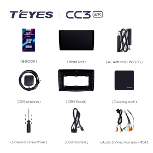 Navigatie Auto Teyes CC3 360° Fiat 500 L 2012-2018 6+128GB 10.2" QLED Octa-core 1.8Ghz, Android 4G Bluetooth 5.1 DSP - Img 8