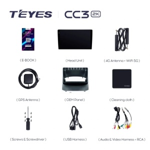 Navigatie Auto Teyes CC3 360° Ford Fiesta 6 2008-2019 6+128GB 9" QLED Octa-core 1.8Ghz, Android 4G Bluetooth 5.1 DSP - Img 10