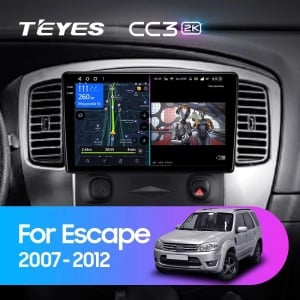 Navigatie Auto Teyes CC3 Ford Escape 2007-2012 4+32GB 9" QLED Octa-core 1.8Ghz, Android 4G Bluetooth 5.1 DSP - Img 2