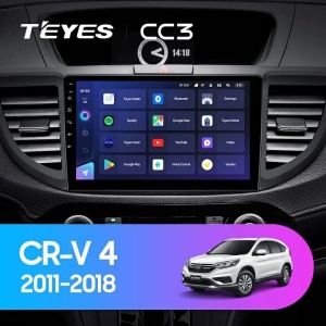 Navigatie Auto Teyes CC3 Honda CR-V 4 2011-2016 6+128GB 10.2" QLED Octa-core 1.8Ghz Android 4G Bluetooth 5.1 DSP - Img 2