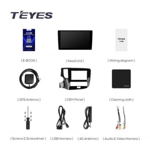 Navigatie Auto Teyes CC3 Mitsubishi Outlander 3 2012-2018 6+128GB 10.2" QLED Octa-core 1.8Ghz, Android 4G Bluetooth 5.1 DSP - Img 10